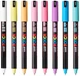 Набор маркеров Uni Posca PC-1MR Soft Color 8 шт (PC-1MR SOFT COLOR 8C) - изображение 2