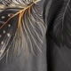 Комплект постельного белья Moon&Star Двуспальный 175х210 см Mystic Feathers Бязь Gold Люкс (MS-820009494) - изображение 5