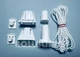 Механизм Крепление для рулонных штор. Besta mini. Белый. Комплект - изображение 1