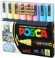 Набор маркеров Uni Posca PC-5M Soft Color 8 шт (PC-5M SOFT COLOR 8C) - изображение 1