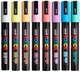 Набор маркеров Uni Posca PC-5M Soft Color 8 шт (PC-5M SOFT COLOR 8C) - изображение 2