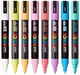 Набор маркеров Uni Posca PC-5M Soft Color 8 шт (PC-5M SOFT COLOR 8C) - изображение 3