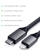 Кабель USB-C to Lightning Satechi USB-C to Lightning Cable Space Gray (1.8 m) (ST-TCL18M) - зображення 10
