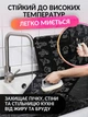 Захисний екран від бризок жиру та рідин для плити на кухню 84×32 см Чорний - изображение 4