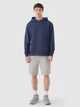 Худи мужское 4F 4FWSS25TSWSM1749-22S L Темно-синее (5905700395829) - изображение 4