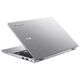 Ноутбук Acer Chromebook CB311-12H 11", Intel C N100, 8GB, F128GB, UMA, ChromeOS, сріблястий - зображення 4