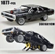 Конструктор Technic Dodge Charger 1077 деталей авто Доминика Торетто игрушка (42111) - изображение 4