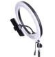 Кільцева світлодіодна LED лампа Ring Fill Light QX300 30 см зі штативом 75-210см, світлодіодне LED кільце від USB, набір для блогера 3 режиму - зображення 3