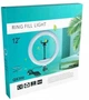 Кольцевая светодиодная LED лампа Ring Fill Light QX300, 30 см с креплением (держателем) для телефона, теплый холодный свет - изображение 10