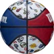 Мяч баскетбольный Wilson NBA All Team Outdoor WTB1301XBNBA размер 7 - изображение 3