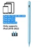 Стилус сенсорна ручка Stylus Рen для iPad синій - изображение 1