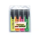 Маркер Highlighter e-345 набор 4 шт. (блистер PVC) - изображение 1