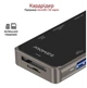 USB-хаб Promate PrimeHub-Pro USB-C PD/HDMI/VGA/2xUSB 3.0/2xUSB 2.0/RJ45/SD/MicroSD/AUX 3.5 мм Grey (primehub-pro.grey) - зображення 7