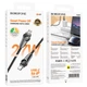 Кабель для зарядки телефона Apple iPhone и передачи данных Type-C-Lightning BOROFONE BU49 |27W, 120см| Черный - изображение 2