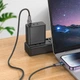 Кабель для зарядки телефона Apple iPhone и передачи данных USB - Lightning BOROFONE BU49 |2.4A, 120см| Черный - изображение 8