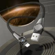 Кабель для зарядки телефона Apple iPhone и передачи данных USB - Lightning BOROFONE BU49 |2.4A, 120см| Черный - изображение 9