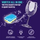 Таблетки для посудомоечных машин Vortex all in 1 60 шт (4823071618600) - изображение 2