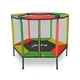 Батут-манеж Just Fun 140 см COLORFULL з захисною сіткою - изображение 1