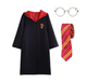 Набор Плащ накидка Гарри Поттер XXL + Очки + Галстук из Гриффиндора косплей harry potter мантия халат - изображение 1