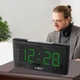 Настільний годинник Led Clock VST-732 Y Зелене підсвічування - зображення 1