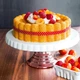 Круглая силиконовая форма для выпечки и десертов Baking Mold кондитерская форма для торта из савоярди / кекса / бисквита / пирога, 20х6 см, розовая (101737001) - изображение 7