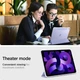 Чохол Spigen для iPad Air 10.9 (2022/2020) - Ultra Hybrid Pro, Lavender (ACS04567) - зображення 5