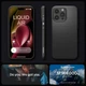 Чохол Spigen для iPhone 15 Pro Max - Liquid Air, Matte Black (ACS06562) - зображення 10