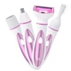 Эпилятор женский для лица и тела Geemy GM-3161 4в1 аккумуляторный 3W Pink (3_06127) - изображение 1