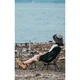 Крісло складане Naturehike Clamshell 001 Triangle Folding Moon Chair, чорний - зображення 8