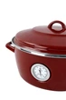 Кастрюля-жаровня Dutch Oven 26 см 5 л красная VITRINOR (A-025455) - изображение 3