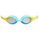 Детские очки для плавания в бассейне Arena Spider Kids (004310-202) light blue-yellow - изображение 5