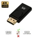 Перехідник - конвертер DisplayPort to HDMI 4K 1080P адаптер для передачі відеосигналу на ПК / ноутбук / проектор HDTV, 7х2.3х1.9 см, чорний (102435761) - зображення 6