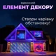 Смарт гирлянда шторы 3x3 метра мультиколор с управлением через телефон и пульт USB - изображение 13