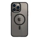 Чохол TPU+PC Spigen Ultra Hybrid with Magsafe для iPhone 12 Pro Max Колір Black - зображення 1
