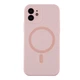 Чохол Glow Silicone Case Full Camera with Magsafe для iPhone 12 Колір Pink - изображение 1
