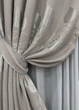 Комплект готових штор VR-Textil Льон Рогожка № 1688ш Світло-сірий 100х270 см 2 шт (31-0024) - зображення 5