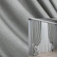 Комплект готовых штор VR-Textil Шенилл однотонный № 1689ш Светло-серый 150х270 см 2 шт (33-0587) - изображение 1