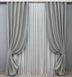 Комплект готовых штор VR-Textil Шенилл однотонный № 1689ш Светло-серый 150х270 см 2 шт (33-0587) - изображение 2