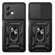 Протиударний броньований чохол із захистом камери для Motorola Moto G84 Armor Case Keysion black - зображення 13