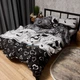 Комплект постільної білизни Moon&Star Двоспальний 175х210 см Feline Romance Бязь Gold Люкс (MS-820009213) - зображення 7