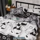 Комплект постільної білизни Moon&Star Двоспальний 175х210 см Feline Romance Бязь Gold Люкс (MS-820009213) - зображення 6