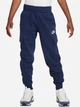 Подростковые теплые спортивные штаны-джоггеры для мальчика Nike K Nsw Club Flc Crgo Pnt Lbr FD3012-410 158-170 см (XL) Midnight Navy/Midnight Navy/White (196607243039) - изображение 1