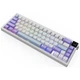 Клавіатура бездротова Ajazz AK650 Flying Fish Switch Purple (AK650-FF-PWB) - зображення 6