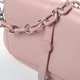 Женская сумка Fashion из искусственной кожи с клапаном на магнитной кнопке и съемной ручкой PR-250317-40033 розовый - изображение 2