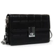 Женская сумка Fashion с замком, двойным отделением и съемной ручкой PR-250317-40051 черный - изображение 1