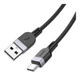 Кабель синхронізації Hoco X109 Silicone USB to Type-C 3A 3m Black (35933_3605842) - зображення 6