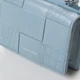Жіноча сумка Fashion з двома відділеннями та магнітними клапанами PR-250317-40077 блакитний - зображення 2