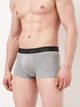 Набор трусов боксеров мужских хлопковых Puma Elements Men Basic Trunks 93875002 M 2 шт Grey Combo (8720245834698) - изображение 2