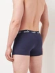 Набор трусов боксеров мужских хлопковых Puma Elements Men Logo Print Boxers 93875402 S 2 шт Navy (8720245834520) - изображение 4