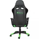Игровое кресло XTRIKE ME GC-905GN: максимальная нагрузка 135 кг, черное с зелеными элементами - изображение 2